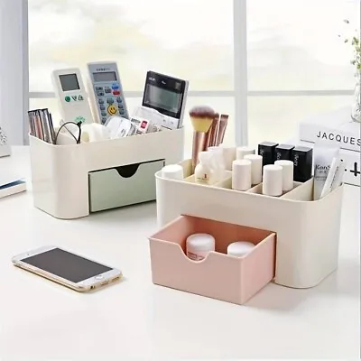 Makeup Cosmetic Organizer Brush Storage Box Portable Desktop  Case For Home Etc • £3.95