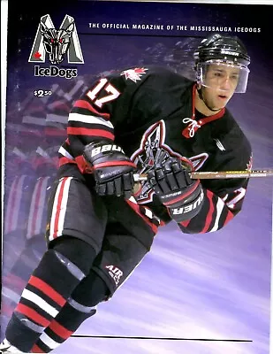 Vintage Mississauga Ice Dogs Hockey Game Program Magazine (December 29 1999)  • $40.07