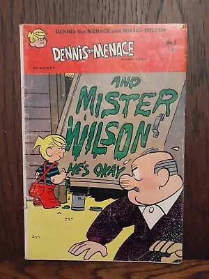 Dennis The Menace And Mister Wilson 1 1969 Fawcett Pub Hank Ketcham Lot H22 • $5.50