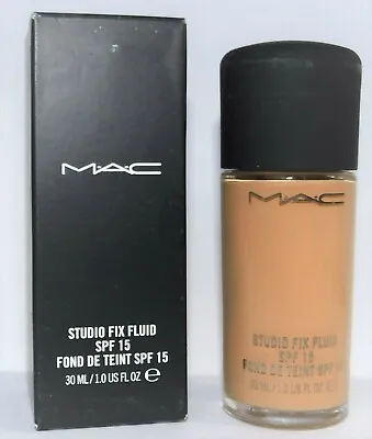 MAC Studio Fix Fluid SPF15 Makeup 30ml NC35 New • £21.54