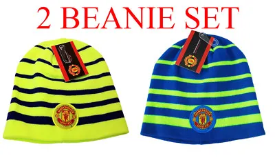 Manchester United Beanie Hat Soccer Official Licensed Knit Winter Football Skull • $14.99
