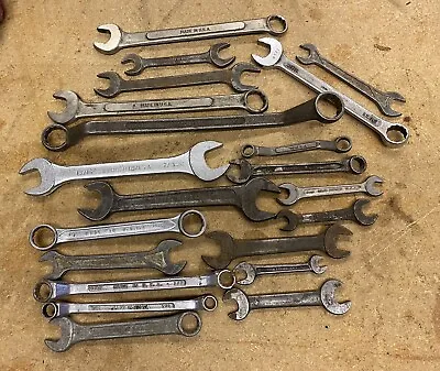 Unique Lot Of Vintage Made In USA Forged And Drop Forged Wrenches Some Antique • $10