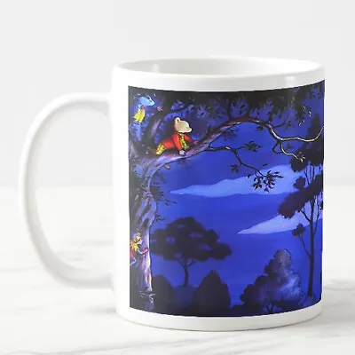 Rupert Bear In A Tree At Night  Mug  Ceramic Tea/Coffee Mug • £8.99