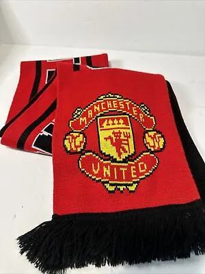 Manchester United Red Adidas Scarf New With Tags • $10