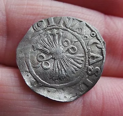 $33 • Buy Spanish Real / Reales Ferdinand & Isabella (1474 / 1516) - Silver Coin - (Nr. 1)