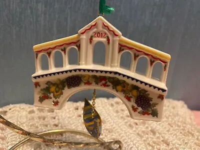 Rare! 2012 Danbury Mint Venice - Gondola Ornament. • $65.95