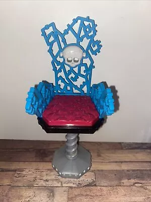 Monster High Dolls Frankie Stein Vanity Doll House Furniture Blue Chair Only • $13