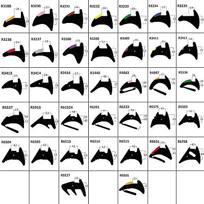 UPVC Window & Door Wedge Gasket Seal Double Glazing Rubber Repair Draught Seal • £1.77