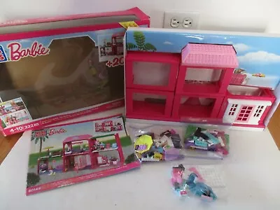 Mega Bloks Barbie Build N Play Fab Mansion 80149 With Manual  • $39.99
