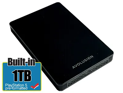 Avolusion HD250U3-Z1-PRO 1TB USB 3.0 Portable External Gaming PS5 Hard Drive  • $44.99