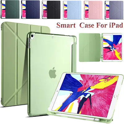$19.49 • Buy Shockproof Smart Cover Case For IPad 9th 8th 7th 6th 5th Gen Air 2 3 4 5 Pro 11 