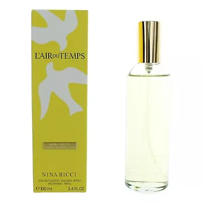 L'air Du Temps By Nina Ricci 3.4 Oz EDT Refill Spray For Women • $34.74