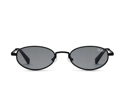 $49.95 • Buy Quay Australia - Showdown Black Smoke Lens Womens Sunglasses - New, Worn Once