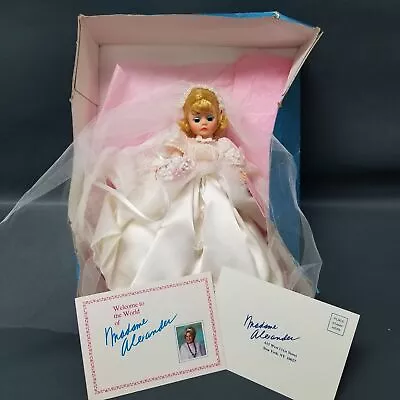 Madame Alexander 10” Bride-Portrettes #1136 Collect. Doll W/orig. Tag/docs • $21