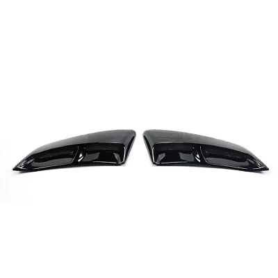 Glossy Black Rear Fender Panel Side Body Flare Scoops For Ford Mustang 15-23 • $79.98