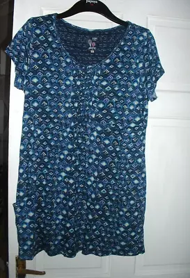 Mantaray Short Sleeved Top With Pockets Size 16 • £5.99