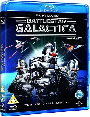 Battlestar Galactica The Movie Lorne Greene Original 1978 New Region B Blu-ray • $24.95