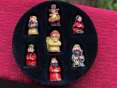 7 Miniature Nativity Figures - Boxed Set • $9.99