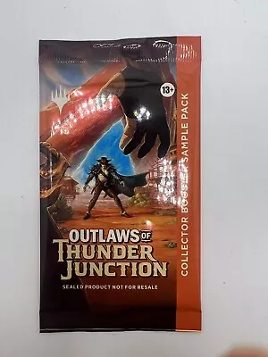 Magic The Gathering 1x Outlaws Of Thunder Junction Collector Booster SAMPLE Pack • $10