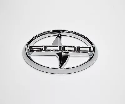 Scion Chrome Silver Color Abs Plastic 3d Emblem Sticker Decal • $11.50