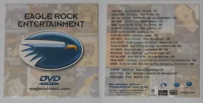 $10.71 • Buy Diana Krall, Jeff Beck, Queen, Ted Nugent, ZZ Top, Eminem - Sealed U.S Promo Dvd
