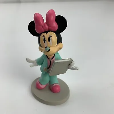 Minnie Mouse PVC 3.5  Disney Figure Doctor Nurse • $8.99