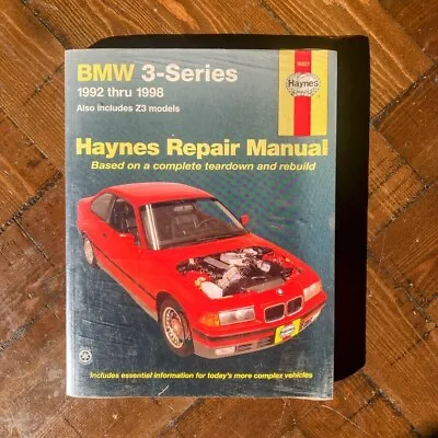 Vintage Haynes  #18021 BMW 3-Series Also Includes Z3models 1992-98 Repair Manual • $32