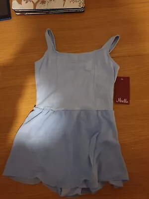 £35 • Buy Mirella Leotard Size Medium Ladies Wrap Skirted Tank Style Dance Ballet Baby...