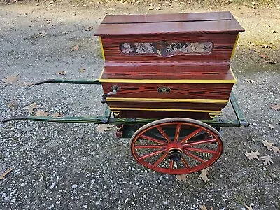 1930's Vicente Linares  Faventia   Herdy Gerdy  Hand Crank Player Piano On Goat • $999.97