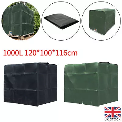 Rain Sun Protective Hood Cover For Water Tank 1000 Liters IBC Container Foil UK • £9.85