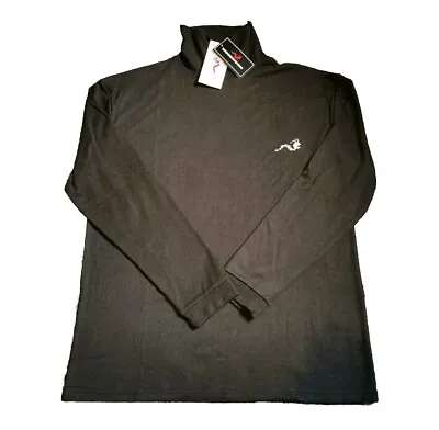 Woodworm Mens Golf Turtleneck Baselayer Black New With Tags Size Medium • $23.23