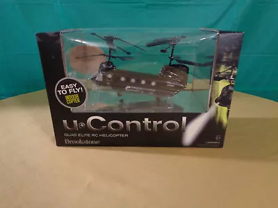 Brookstone U Control Quad Elite RC Helicopter - New And Sealed -  2009 • $99.87