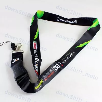 Energe Drink Neck Strap Quick Release MONSTER Lanyard Keychain Badge ID Holder • $5.30