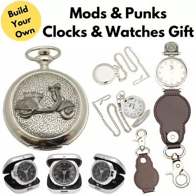 Mods & Punks Pocket Watches Fob Watches & Alarm Clocks • £24.99