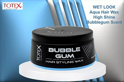 TOTEX - BUBBLEGUM - AQUA HAIR WAX - Improved FORMULA - NEW LOOK - BARBER - 150ml • £5.99