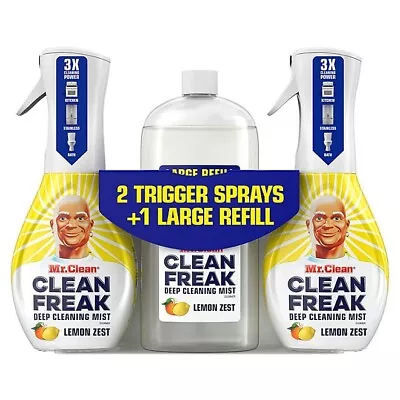 Mr. Clean Clean Freak Deep Cleaning Mist Multi-Surface Spray + Refill Febreze • $63.57