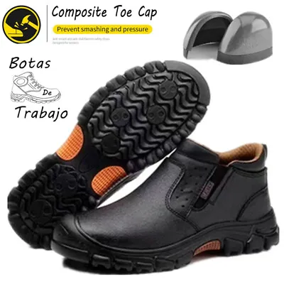 Indestructible Waterproof Shoe Men's Safety Shoes Composite Toe Shoes Work Boots • $41.39