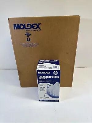 NEW Moldex 2200 N95 Particulate Respirator MD/LG Dust Particle Masks 12 BX Case • $139.95