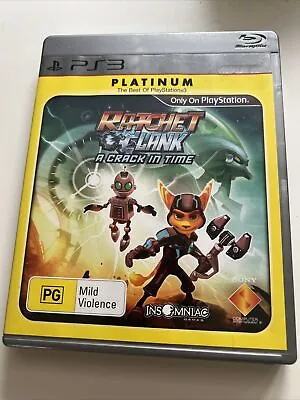 Ratchet & Clank A Crack In Time PlayStation 3 PS3 • $17.90