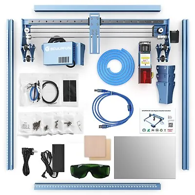 SCULPFUN S10 Laser Engraver Engraving Cutting Machine10W +Air Assist Nozzle Tube • £369.99