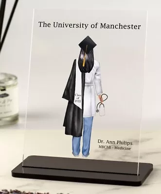 £19.49 • Buy Doctor/Nurse Graduation Personalised - Gift For Daughter, Best Friend, Acrylic