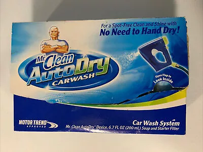 New Mr. Clean Auto Dry Car Wash System Spot Free - Device Soap Starter Filter • $39.99