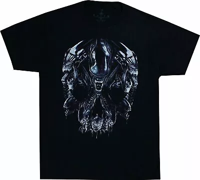Alien: Alien Skull Montage Graphic T-Shirt • $15.71