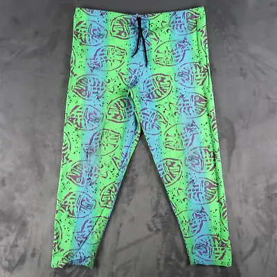 Vintage 80s Hammer Pants Size Medium M Neon Tapered Beach Parachute • $17.50