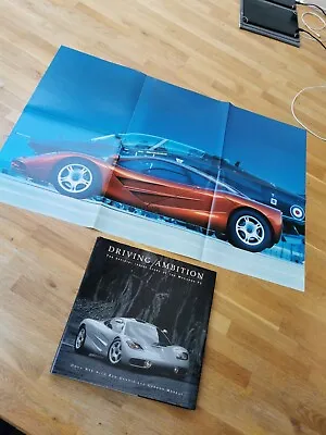 Driving Ambition Official Mclaren F1 Inside Story Hardback Book • £135