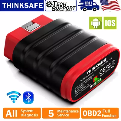 Automotive OBD2 Scanner All System Code Reader Bluetooth Diagnostic Scan Tool   • $37.99