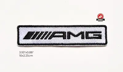 Mercedes AMG Car Brand Logo Embroidered Patch Motorsport Badge Applique  Iron On • $3.95