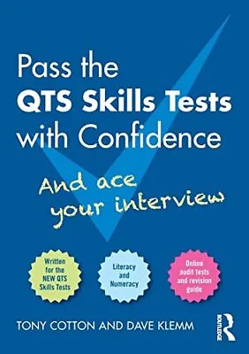 Pass The QTS Skills Tests With Confidence By Cotton Tony Book The Cheap Fast • £3.59