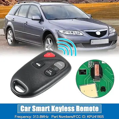4 Buttons Keyless Remote Control Key Fob KPU41805 For Mazda 6 2003-2005 313.8MHz • $18.89