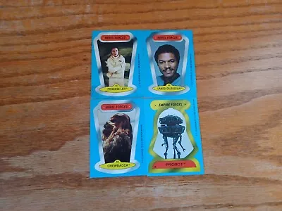 1980 Empire Strikes Back (empire Forces) Assorted Sticker Cards (1b) • $9.99